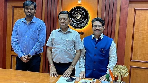 CM Sawant With sumnesh_joshi
 