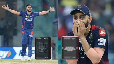 Virat Kohli - Naveen-Ul-Haq