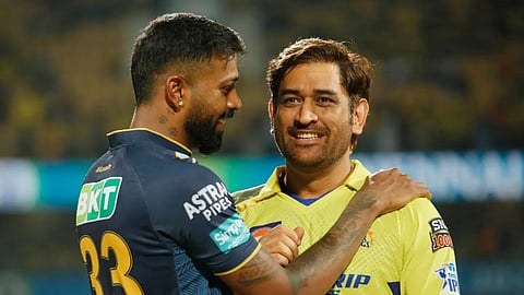 MS Dhoni Hardik Pandya