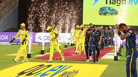 Chennai Super Kings and Gujarat Titans
