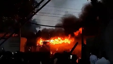 Jinnah House Fire 