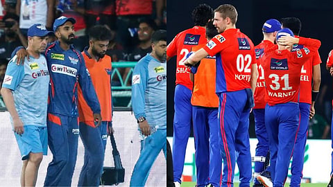 KL Rahul Anrich Nortje