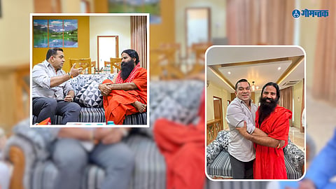 YogGuru Ramdevbaba And Rohan Khaunte 