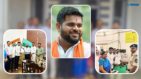Congress Filed  police complaint against Manikanta Rathod