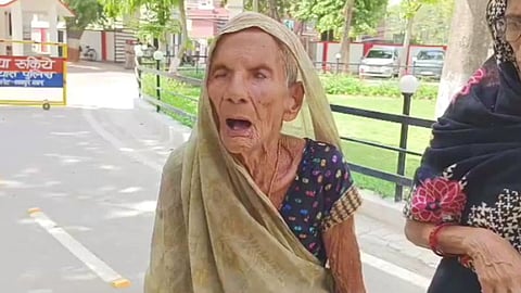 100 year old woman booked by UP police 
