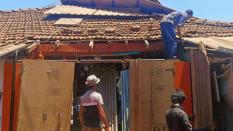 Pre-monsoon work In Bicholim 