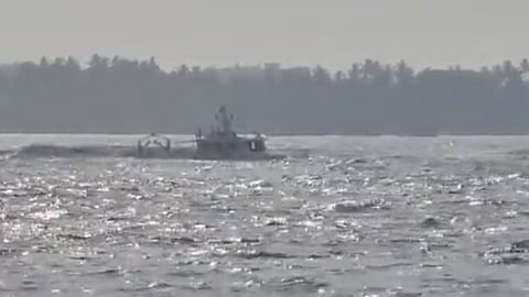 Boat Drowned at Miramar