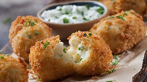 Potato Paneer Shots