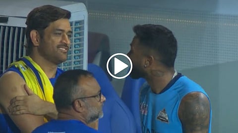 MS Dhoni Hardik Pandya