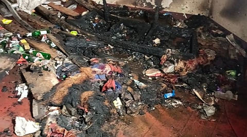 Fire At Mapusa