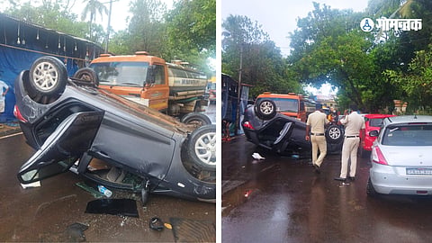 Vagator Car Accident: 