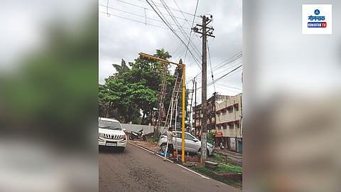 Mapusa Traffic congestion