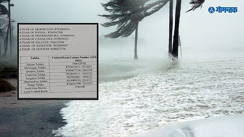 Monsoon Helpline Number in South Goa
