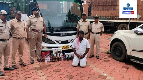 Goa Made Liquor Seized
