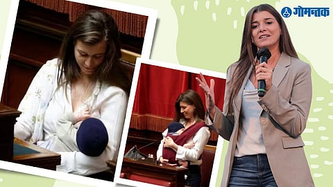 Italian Lawmaker Breastfeeding: