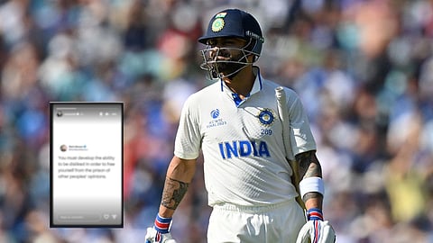 Virat Kohli Post
