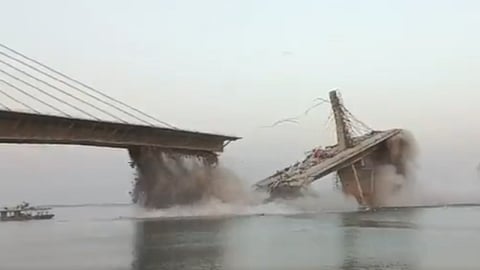 Bihar Bridge collapses 