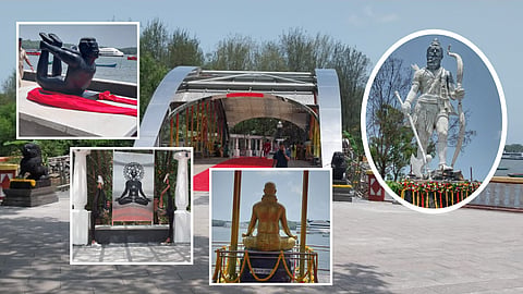 Yog Setu And Parshuram Statue in Panaji Goa 