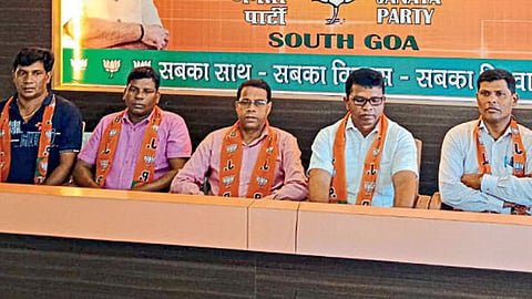 BJP ST Morcha PresidentPrabhakar Gaonkar 