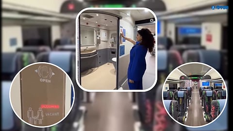 Mumbai Goa Vande Bharat Train Interior Video