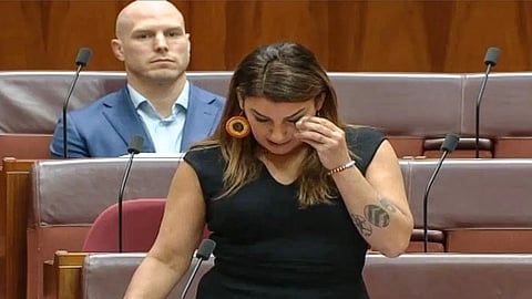 Australian Lawmaker Lidia Thorpe 
