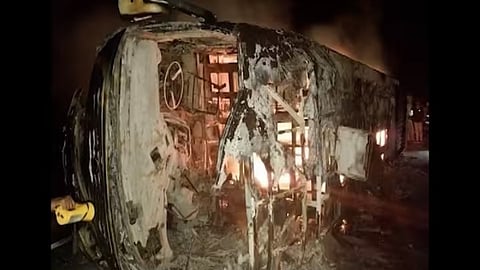 Buldhana Samrudhi Expressway Bus Accident :