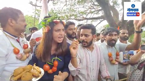 Goa Youth Congress Protest