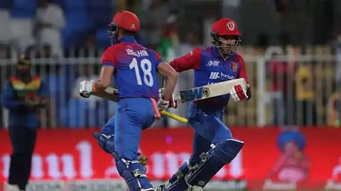  Rahmanullah Gurbaz & Ibrahim Zadran 