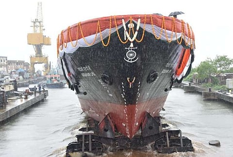 Goa Shipyard Limited | LPG cylinder carrier ship for Lakshadweep