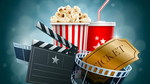 Popcorn with Movie Tickets