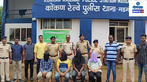 Konkan railway police arrested 4 accused in connection with gold robbery