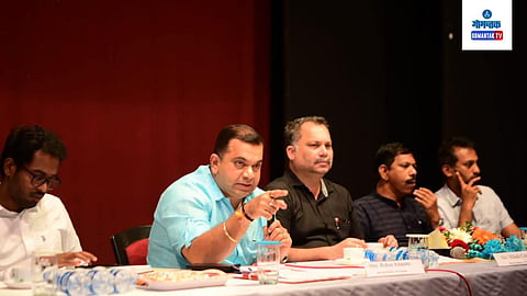  Goa Tourism minister Rohan Khaunte, pwd Minister nilesh cabral in Janta Darbar