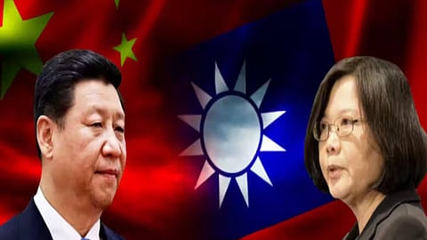 China President Xi Jinping &       Taiwan President Tsai Ing-wen