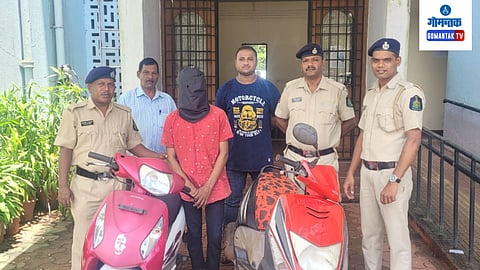 Ponda police arrestes bike thief 
