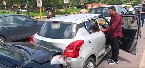 Porvorim Multivehicle Accident