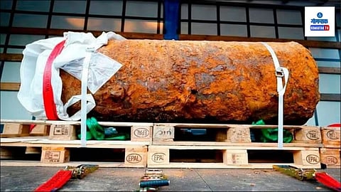 A 250 kg bomb from World War II was found in Lublin, Poland.