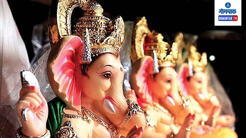 Goa Ganesh Chaturthi: चिकण मातीच्या मूर्तींना गणेशभक्तांची पसंती; मूर्तीचे भाव वधारले