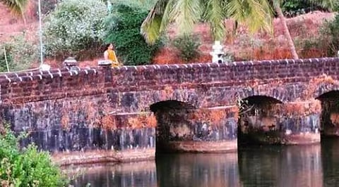 Ponte de Linhares stone bridge