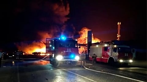 Russia Fire