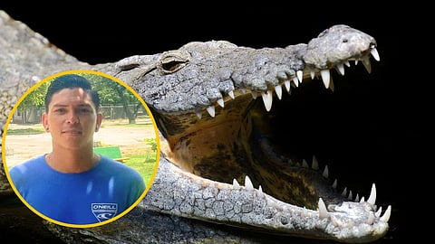 Crocodile Kills soccer player