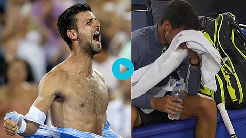 Novak Djokovic and Carlos Alcaraz
