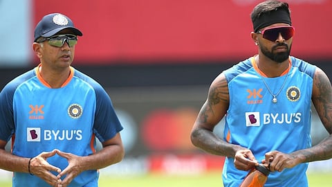 Rahul Dravid & Hardik Pandya