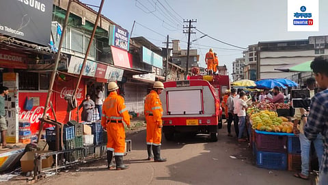 mapusa Market Fire News