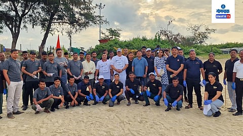 WORLD CLEAN UP DAY Celebrated By village panchayat cavelosim