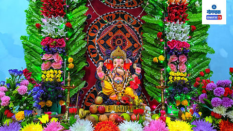 Ganesh Chaturthi Decoration Idea