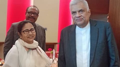  Mamata Banerjee Meeting With Sri Lankan President 