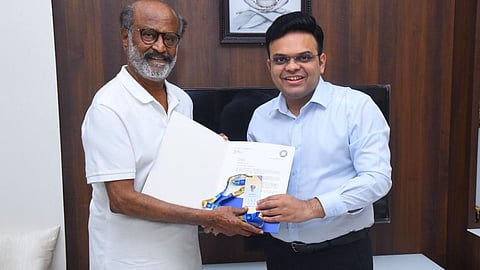 Rajinikanth & BCCI Secretary Jai Shah