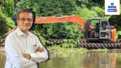 Mapusa River Cleaning
