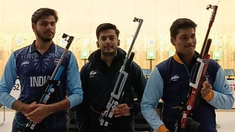 India's Men's 10m Air Rifle Team