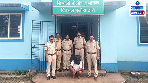 Bicholim Police Arrestst a youth 